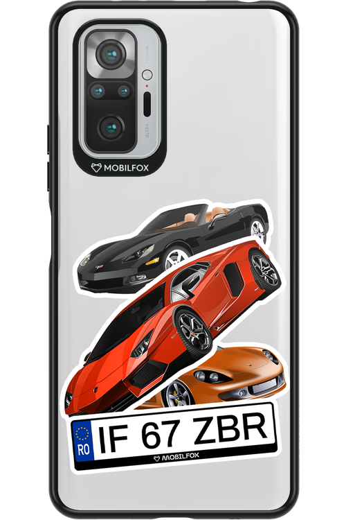 Car Sticker 2.0 - Xiaomi Redmi Note 10S