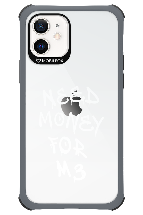 Need M3 Transparent White - Apple iPhone 12