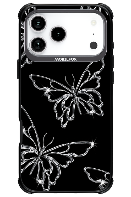 Silver Butterfly 2.0 - Apple iPhone 17 Pro Max