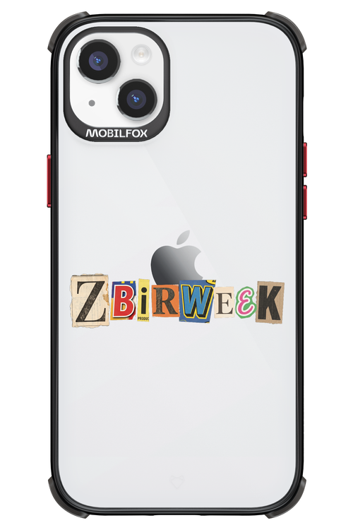 Zbirweek (transparent) 2.0 - Apple iPhone 14 Plus