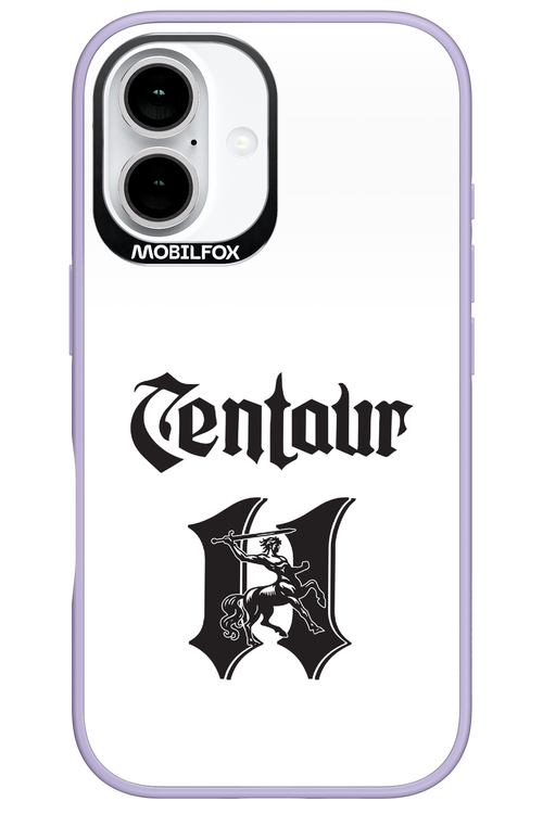Centaur Logo White 2.0 - Apple iPhone 16