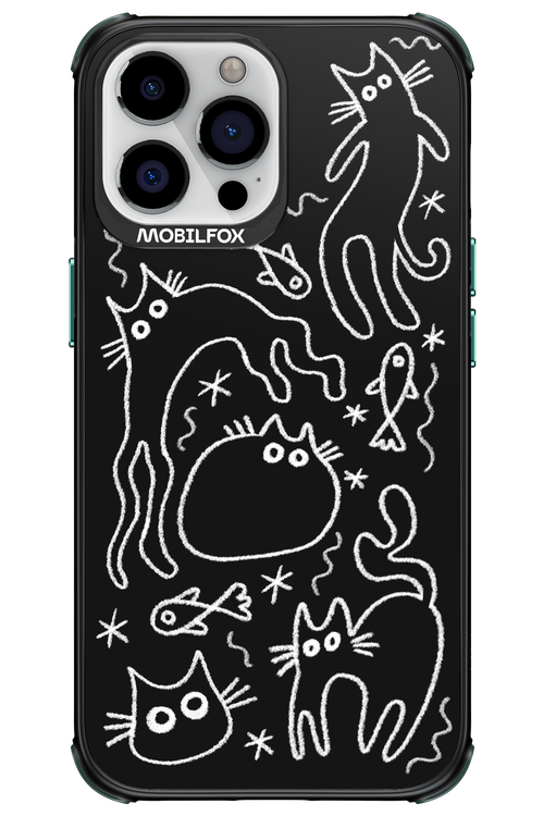 CHALK_CATS 2.0 - Apple iPhone 13 Pro Max