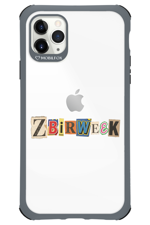 Zbirweek (transparent) 2.0 - Apple iPhone 11 Pro Max