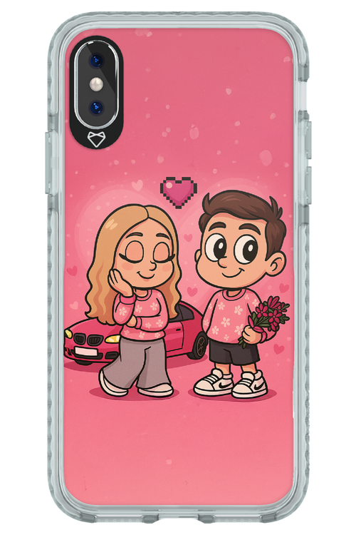 Pink Amour - Apple iPhone X