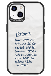 The List - Apple iPhone 13