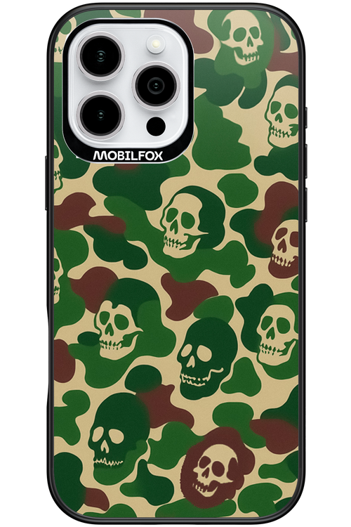 Camo Skull - Apple iPhone 16 Pro Max