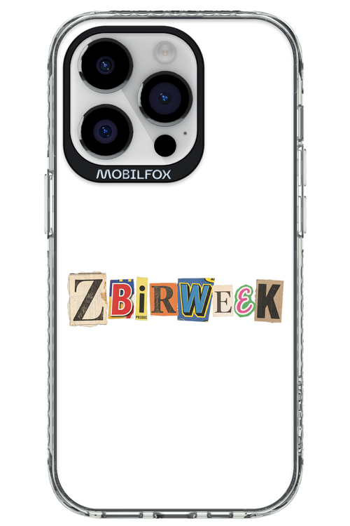 Zbirweek (white) 2.0 - Apple iPhone 14 Pro