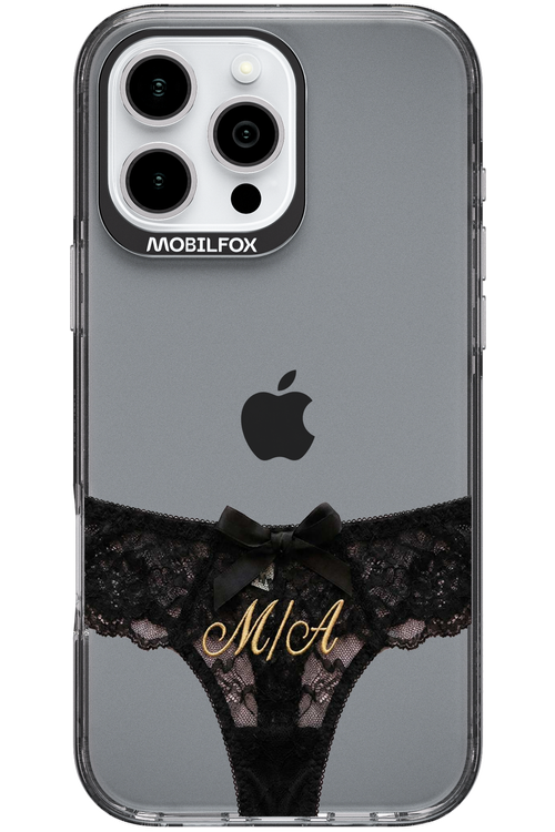 Black Panties Transparent 2.0 - Apple iPhone 16 Pro Max