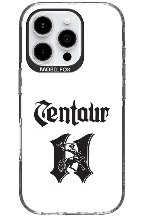 Centaur Logo White 2.0 - Apple iPhone 16 Pro