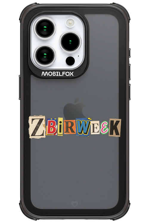 Zbirweek (transparent) 2.0 - Apple iPhone 15 Pro