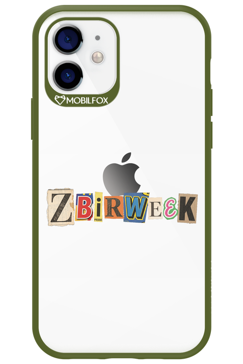 Zbirweek (transparent) 2.0 - Apple iPhone 12