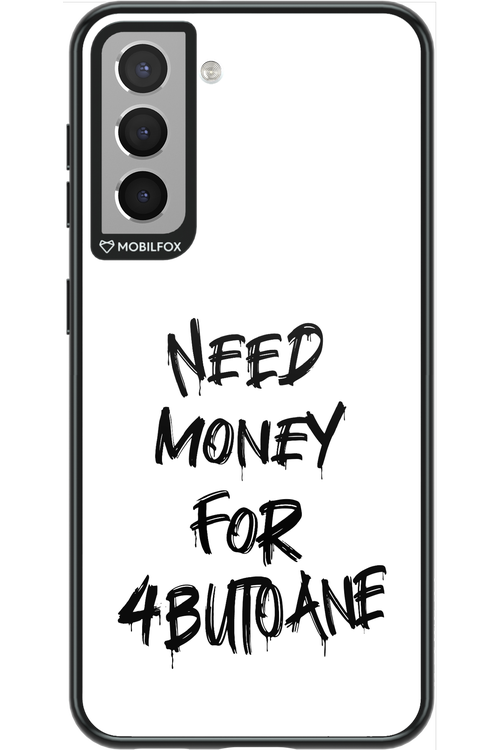 Need Money For Butoane Black - Samsung Galaxy S21