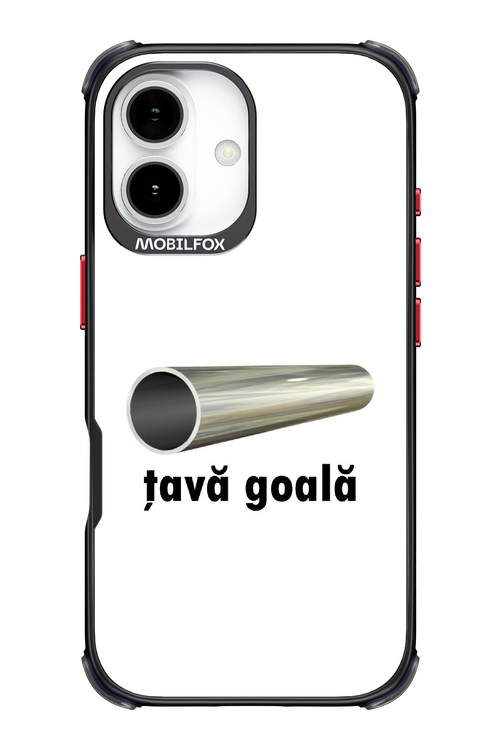 Țavă Goală White - Apple iPhone 17