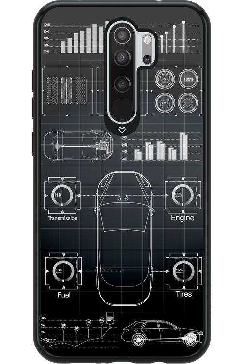 Cyber Grid 2.0 - Xiaomi Redmi Note 8 Pro