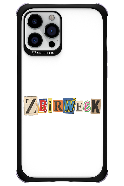 Zbirweek (white) 2.0 - Apple iPhone 12 Pro Max