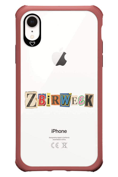 Zbirweek (transparent) 2.0 - Apple iPhone XR