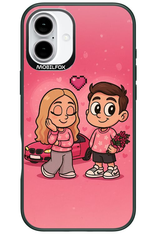 Pink Amour 2.0 - Apple iPhone 16 Plus