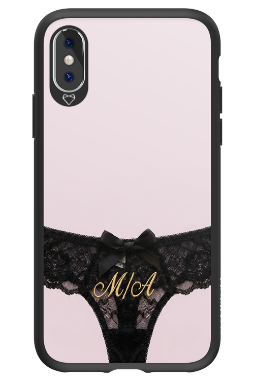 Black Panties 2.0 - Apple iPhone XS