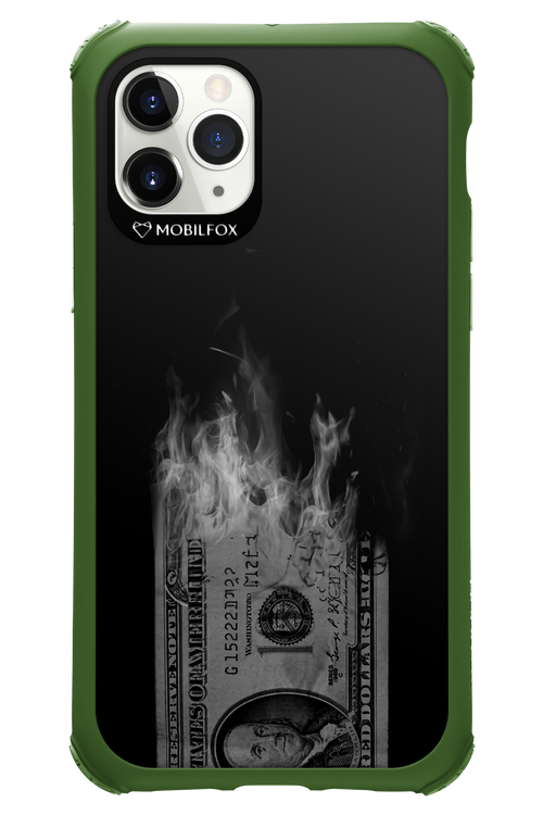 Money Burn B&W 2.0 - Apple iPhone 11 Pro
