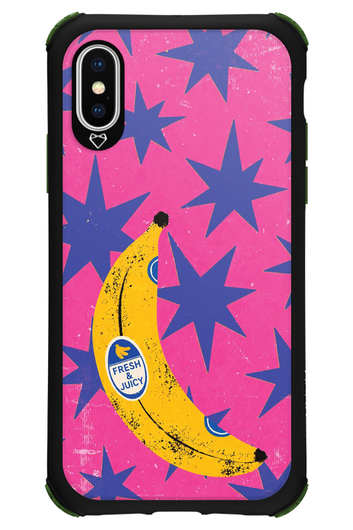 BANANA POP BLUE 2.0 - Apple iPhone X
