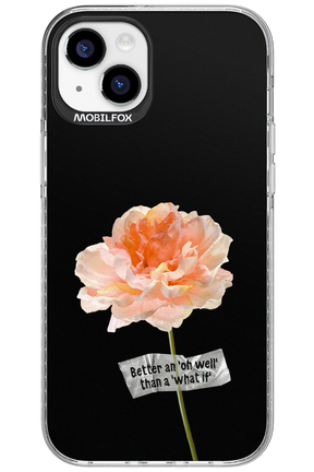 Flower Black - Apple iPhone 15 Plus