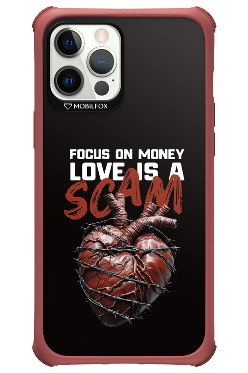 Focus on money, love is a scam - Apple iPhone 12 Pro Max