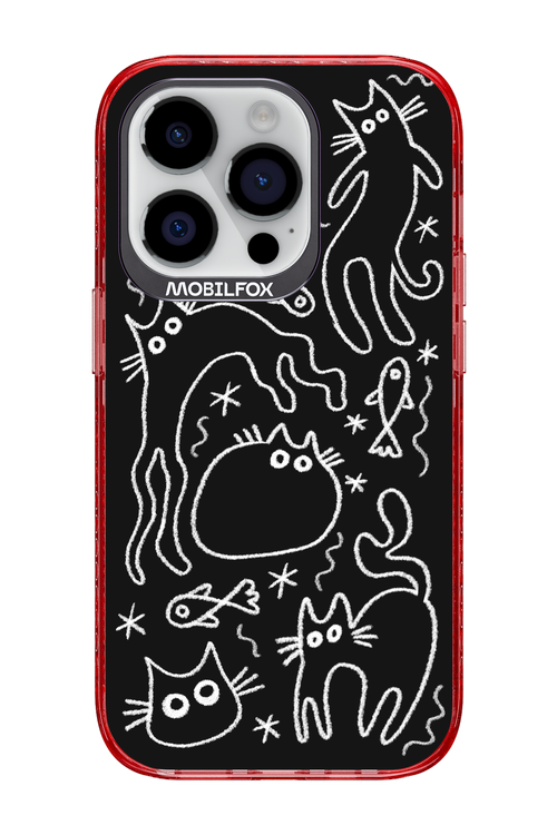 CHALK_CATS 2.0 - Apple iPhone 14 Pro
