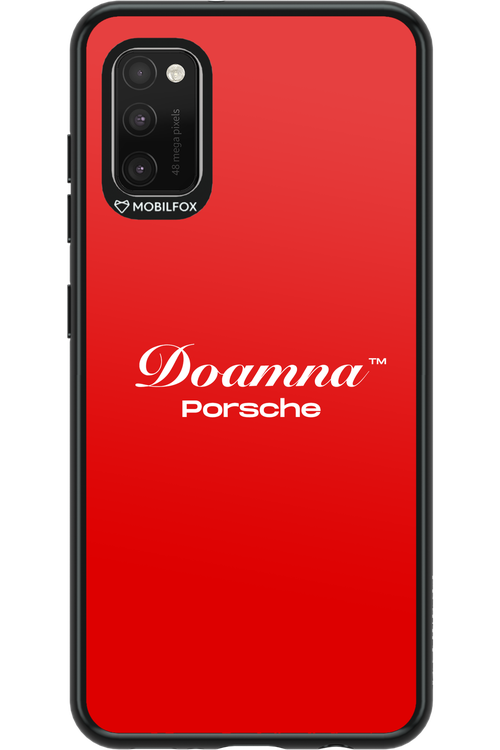 Doamna Porsche (red) - Samsung Galaxy A41