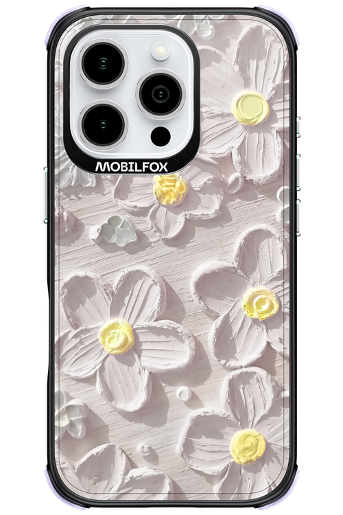 White Flowers 2.0 - Apple iPhone 16 Pro