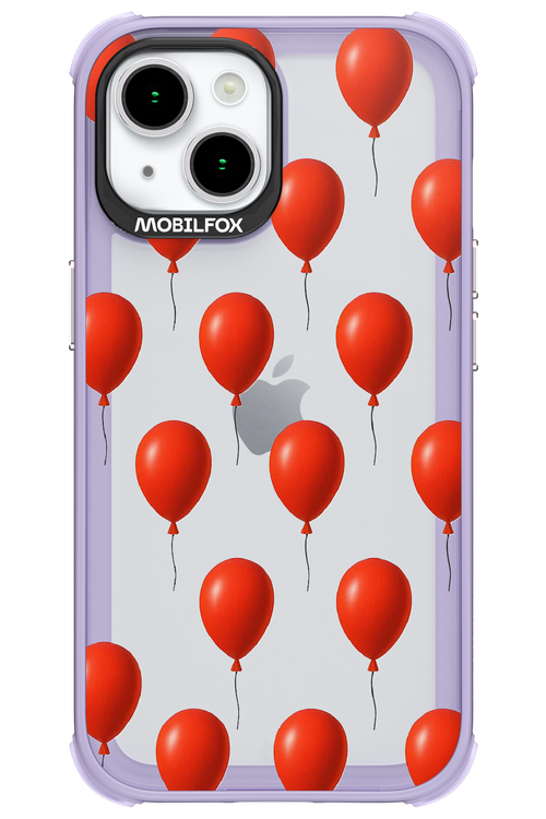 Red Balloons - Apple iPhone 15