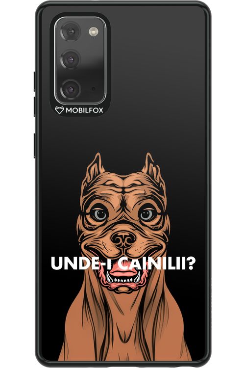 Unde-i Cainilii - Samsung Galaxy Note 20