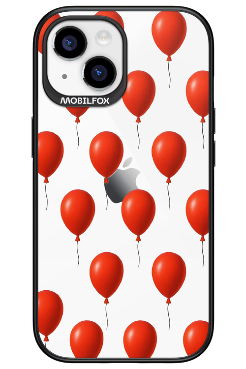 Red Balloons - Apple iPhone 15