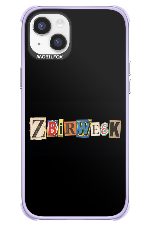 Zbirweek (black) 2.0 - Apple iPhone 14 Plus