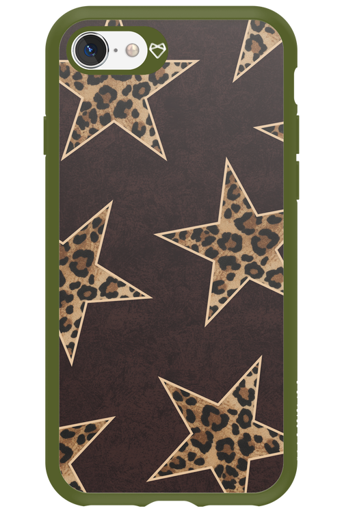 Wild Stars Brown - Apple iPhone SE 2022
