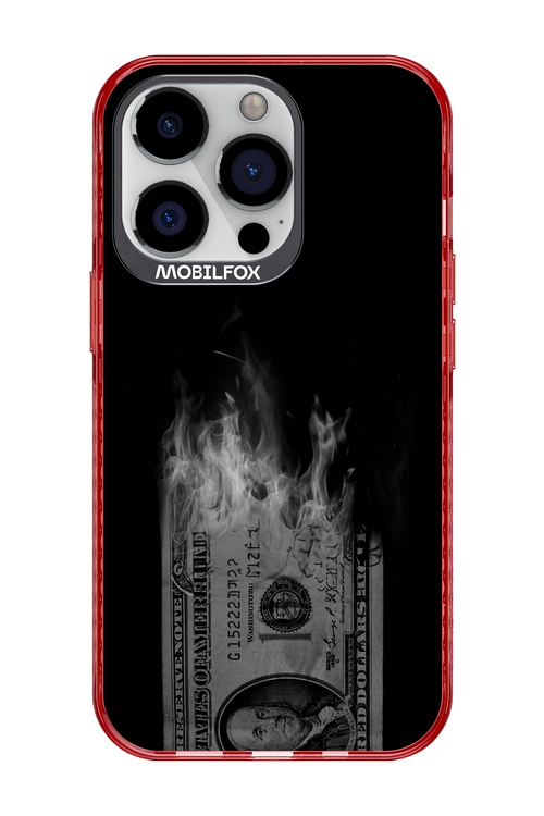 Money Burn B&W 2.0 - Apple iPhone 13 Pro