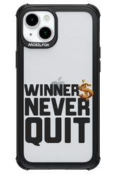 Winners Never Quit - Apple iPhone 15 Plus