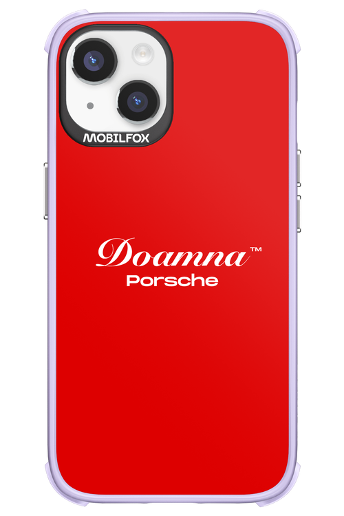 Doamna Porsche (red) - Apple iPhone 14