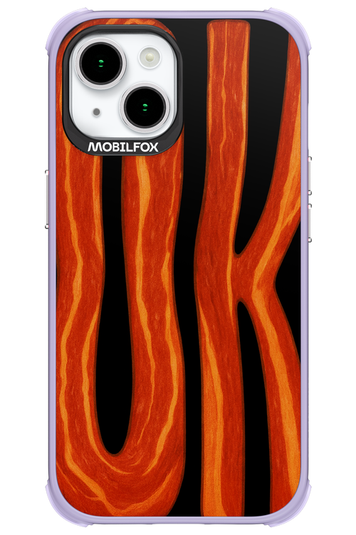 OK (Black-Red) - Apple iPhone 15