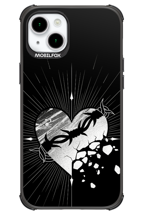 Fehér Szív 2.0 - Apple iPhone 15 Plus