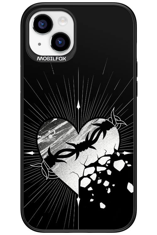 Fehér Szív 2.0 - Apple iPhone 15 Plus