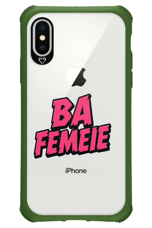 Ba F Pink - Apple iPhone X