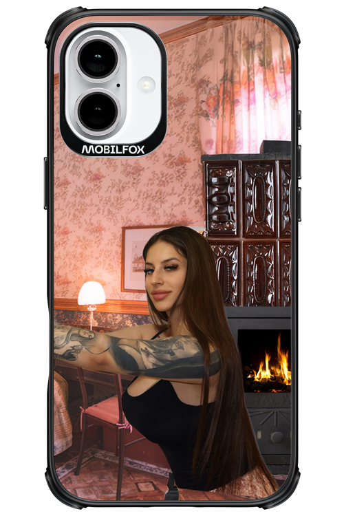 Tattooed Flame - Apple iPhone 16 Plus