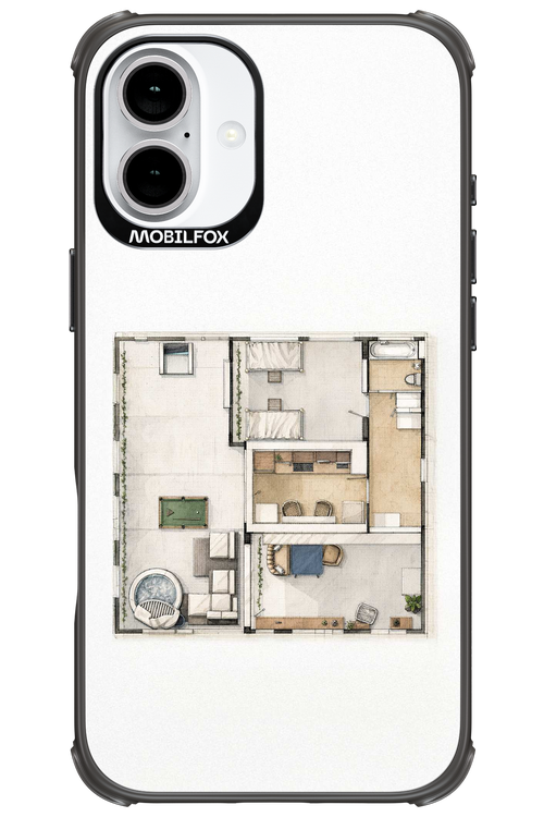 House Sketch 2.0 - Apple iPhone 16 Plus