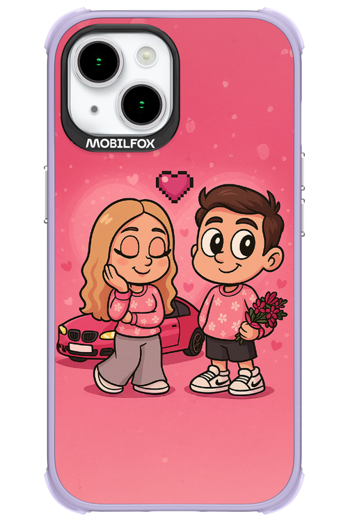 Pink Amour 2.0 - Apple iPhone 15