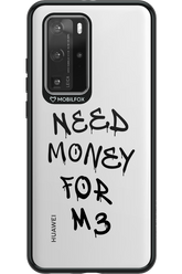 Need M3 Transparent Black - Huawei P40 Pro