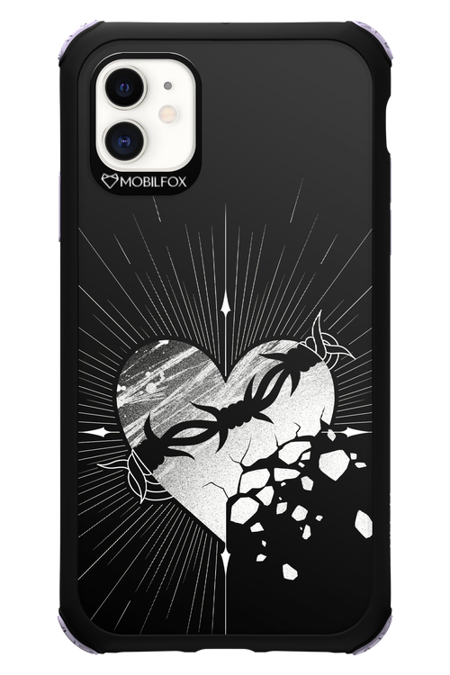 Fehér Szív 2.0 - Apple iPhone 11