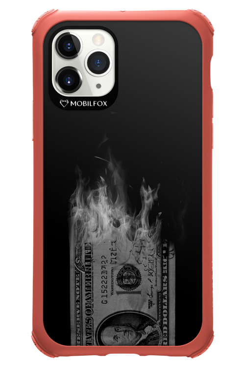 Money Burn B&W 2.0 - Apple iPhone 11 Pro