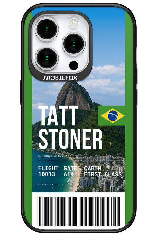 TATT STONER (fly ticket) 2.0 - Apple iPhone 15 Pro