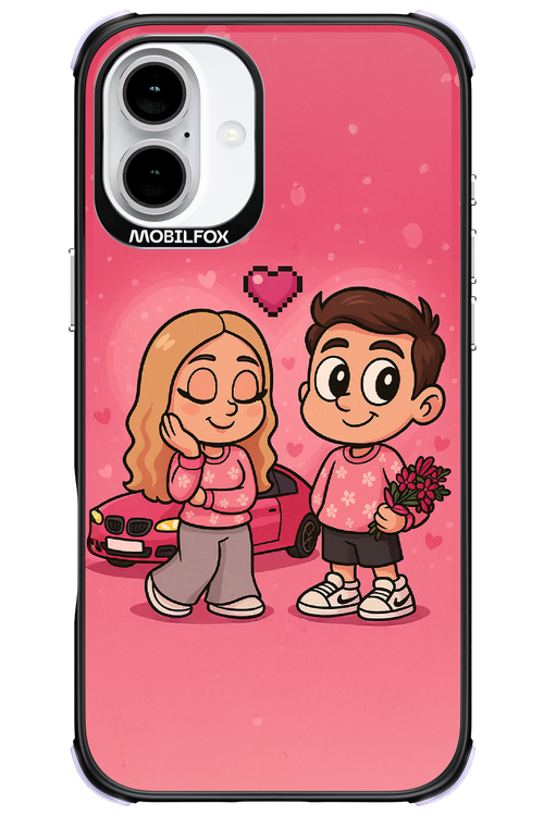 Pink Amour 2.0 - Apple iPhone 16 Plus