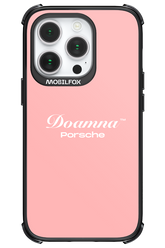 Doamna Porsche (pink) - Apple iPhone 14 Pro